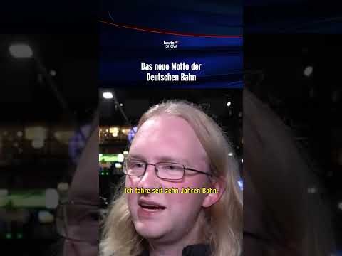 Das neue Motto der Deutschen Bahn | heute-show #shorts