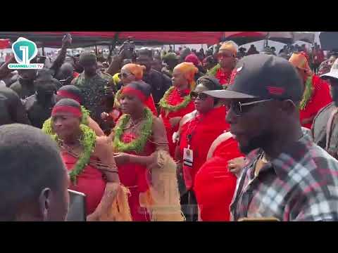 Kwadwo Safo Junior Arrives for Apostle Kwadwo Safo Kantanka’s Final Funeral Rites