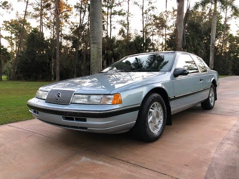 Thumbnail for This 1989 Mercury Cougar LS Cost More Than $2 Billion to Develop, and it Didn't Pay Off for Ford by Mercury Cougar