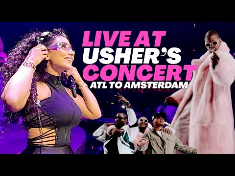 Robin Roxette Live at Usher's Concert in Amsterdam | From ATL to AMS ft Cho, Adje, Frenna & Jonna