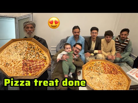Poori building ny jabbar bhai sy dawat lootli😂||zindagi mai kabhi pizza nahi khaya🙄