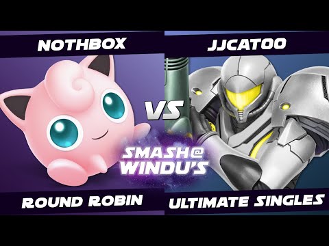 Smash @ Windu's 134 - NotHbox (Jigglypuff, Ness) vs jjcat00 (Samus) - Round Robin SSBU