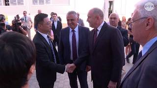 Министър-председателят Румен Радев откри разширението на производствен