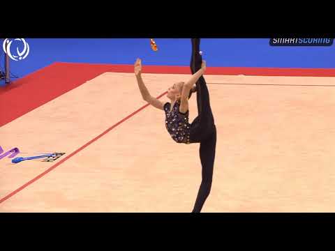 Viktoriia Onopriienko Clubs Qualification 25.400 - European Championships Varna 2021