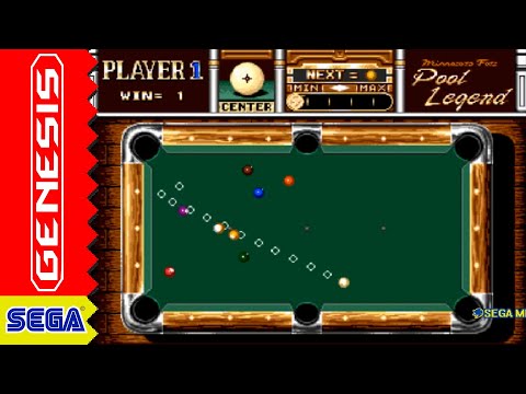 Minnesota Fats Pool Legend (Sega Genesis) - Longplay