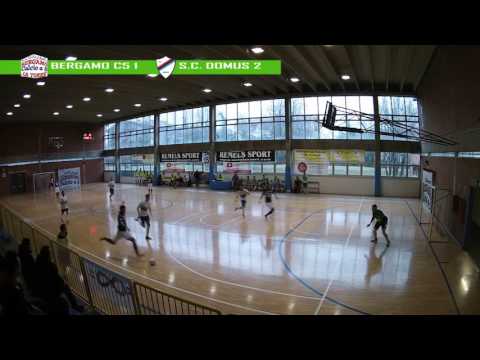 BERGAMO C5 vs S.C. DOMUS : highlights
