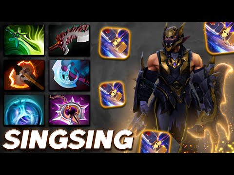 SingSing Anti-Mage Farm Boss - Dota 2 Pro Gameplay [Watch & Learn]