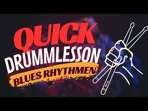 Quick Drum Lesson Blues Rhythmen und Variationen