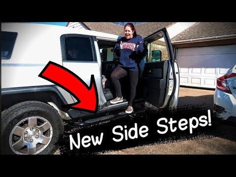 How To Install Side Steps on a Toyota FJ Cruiser