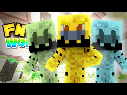 PixelDip - FNAF World ► THE ENDO TRIO! Day 19 (Minecraft Roleplay)