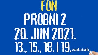 fon drugi probni 2021 (20.06.2021.)