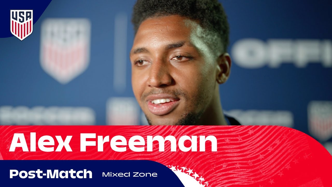 Alex Freeman's describes first goals for USMNT vs. Uruguay: 'It's Unbelievable' | Mixed Zone
