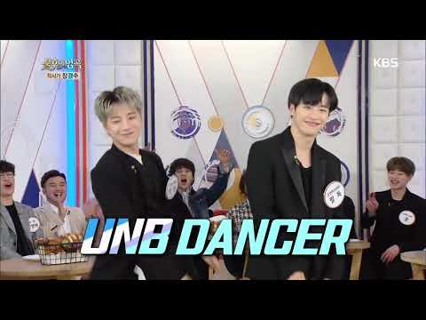 UNB Feeldog & Euijin dancing at Immortal songs 2