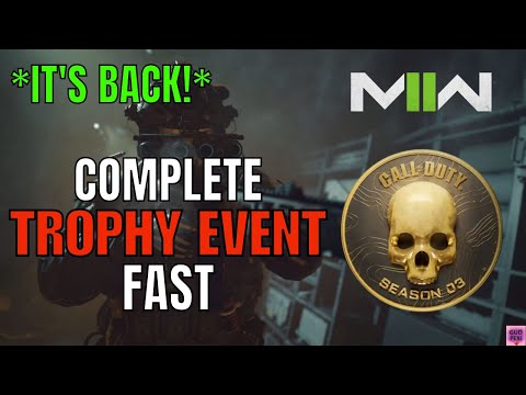 MW2: HOW TO QUICKLY COMPLETE THE TROPHY EVENT FOR FREE OPERATOR SKINS! (& COLD WAR HAS BEEN HACKED!)