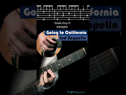 Going to California - Led Zeppelin | TABS Tutorial - Dr. Guitar
