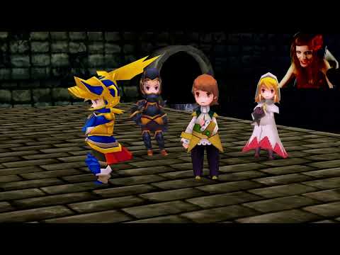 Let's Play Final Fantasy III Remake [German/4K] Part 15: Odin, Leviathan und Bahamut Secret Dungeons