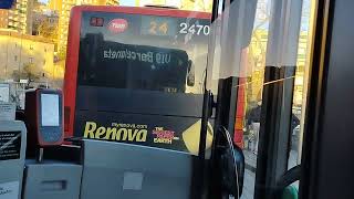 Viaje en el bus 1851 de TMB en la V19