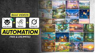 How I Created Unlimited AI Videos in Bulk (One Click) | FREE Text-to-Video Automation (2026)