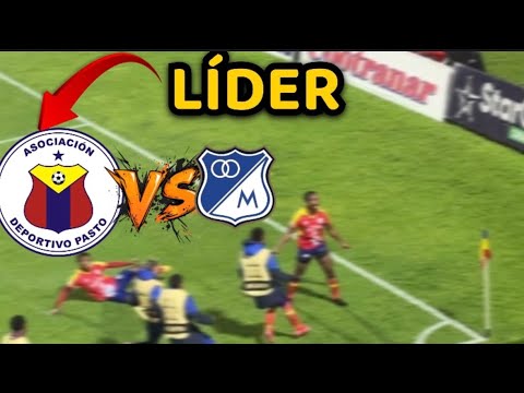 DEPORTIVO PASTO vs MILLONARIOS (2-1)|GOLAZOS ATAJADAS Y FIESTA EN LA TRIBUNA 