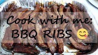 COOK WITH ME // DELICIOUS BBQ RIBS