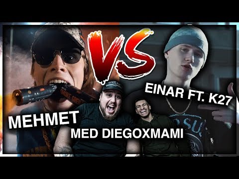 REAGERAR: EINAR - FUSK ft. K27 VS GÖRE FÖR MONEY [ft.DIEGOXMAMI]