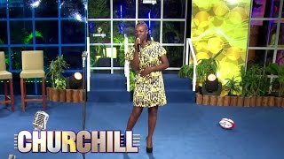 Ruth Matete on Churchill Show