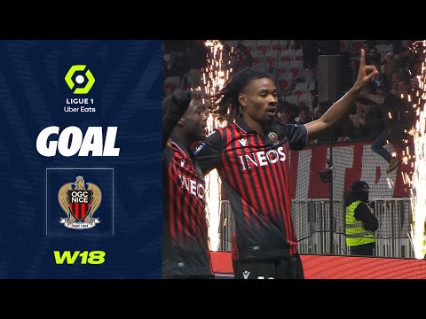 Goal Nicolas PEPE (15' - OGCN) OGC NICE - MONTPELLIER HÉRAULT SC (6-1) 22/23