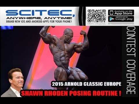 Shawn Rhoden At The 2015 Arnold Classic Europe!