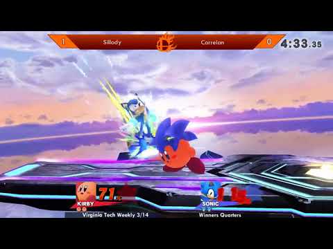 VT 3/14 Sillody (Kirby) vs Correian (Fox, Sonic) Winners Quarters