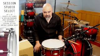 Video thumbnail for Caixa Pearl Session Studio Select 14x8 por André Gonzales STS1480S/C by Pearl Brasil