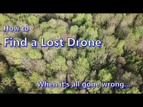 How to Find a Lost Drone - Mavic Air, Pro, Spark & Phantom