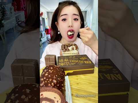 🍫Chocolate🍫 Dessert🥞CAKE  ASMR /Eating Show Challenge MUKBANG