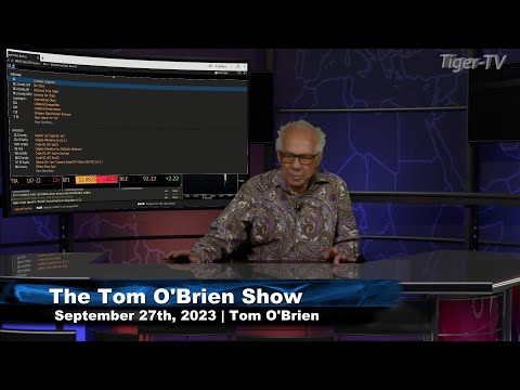 September 27th, Tom O'Brien Show on TFNN - 2023