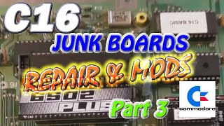 Another Commodore C16 Repair & Upgrades Part 3 (6502plus4 / Shell / Modulator Replacement)
