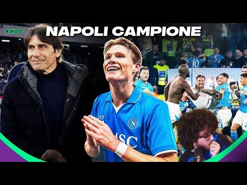 IL NAPOLI E' CAMPIONE D'ITALIA! POST PARTITA
