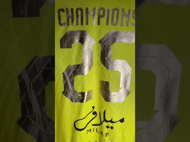 تيشيرت الاتحاد بطال دوري روشن 2025