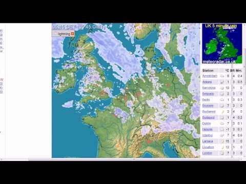 7.12.2013 weather day overwiev wetter sat24 meteox wetterradar  meteo radar archive