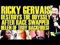 Ricky Gervais JUST DESTROYED The Odyssey After BLACK HELEN OF TROY Backfires For Christopher Nolan
