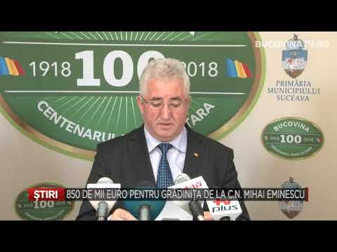 850 de mii euro pentru gradinita de la CN Mihai Eminescu