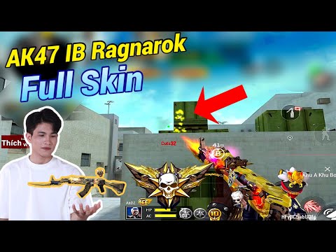 CF Legends | Hands-on with the Full Skin AK47 Iron Beast-Ragnarok - Super Smooth Firing 😍