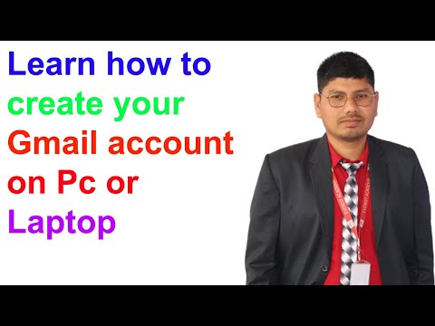 Learn How To Create Gmail Account On PC or Laptop