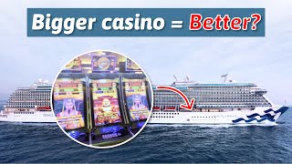 Does bigger mean better with the Majestic Princess casino?