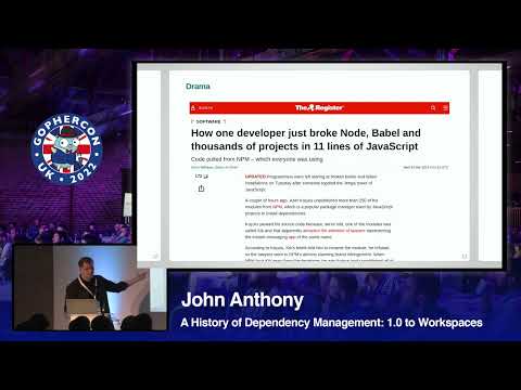 A History of Dependency Management: 1.0 to Workspaces - John Anthony