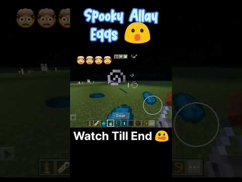 PRINCE JOSHI VINES - Spooky Floating Allay Eggs In Minecraft Pocket Edition 1.20 Update 🤯🔥 #minecraft #shorts