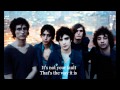 The Strokes - The Way It Is (Lyrics on screen & descript)