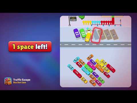 Traffic Escape: Bus Sort Jam video thumbnail