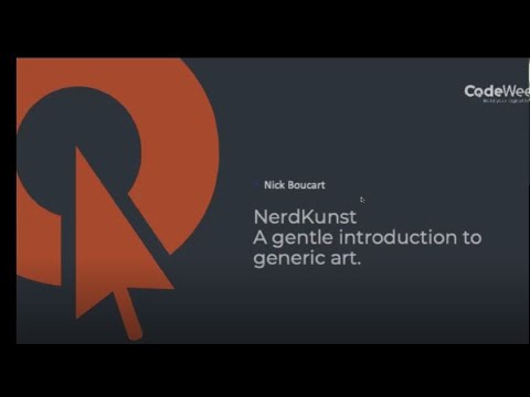 NerdKunst: A Gentle Introduction to Generative Art | EU Code Week Lightning Talk