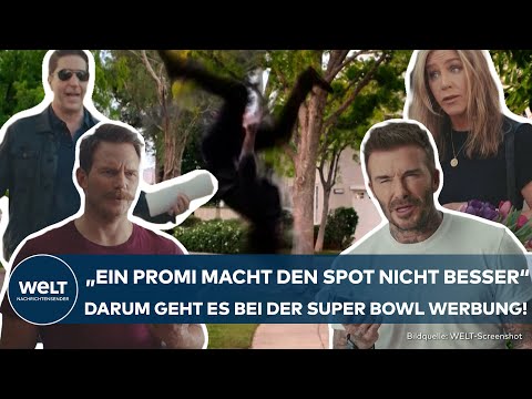 SUPER BOWL: 7 Millionen Dollar pro 30 Werbesekunden! Warum das Ereigniss die Promis magisch anzieht