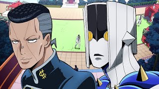 Okuyasu uses Za Hando...