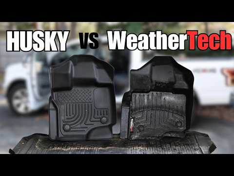 WeatherTECH vs Husky Floor Liner Comparison - Ford F150